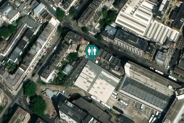Satellite view of Buckingham Palace Road 180 Toilet