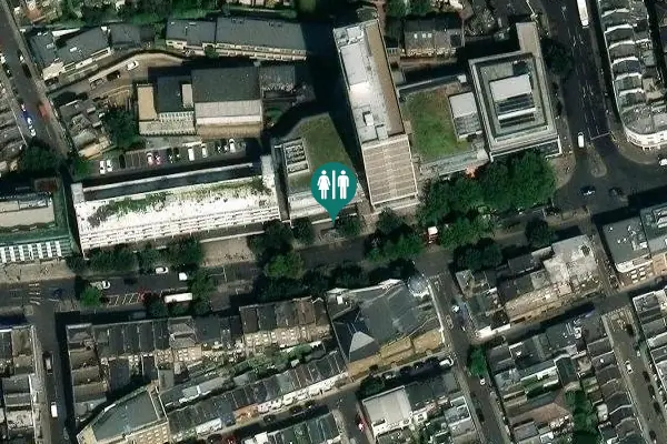 Satellite view of Notting Hill Gate