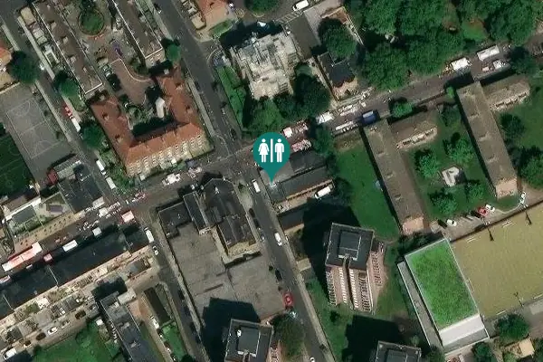 Satellite view of Portland Street 198 Toilet