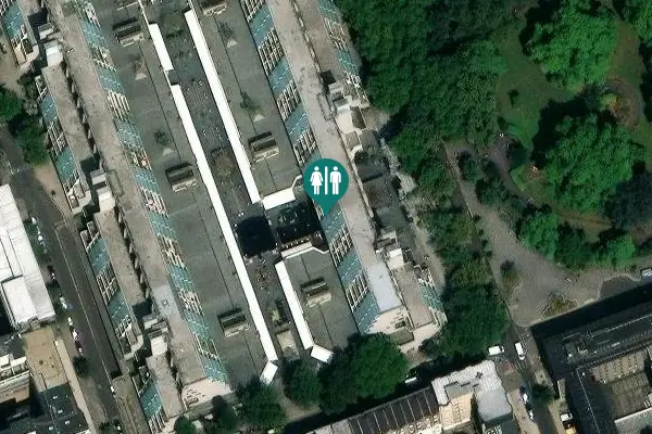Satellite view of Greater London Toilet
