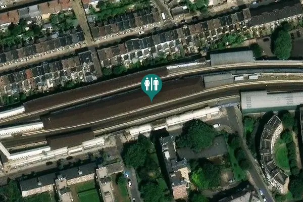 Satellite view of Brad Street Toilet