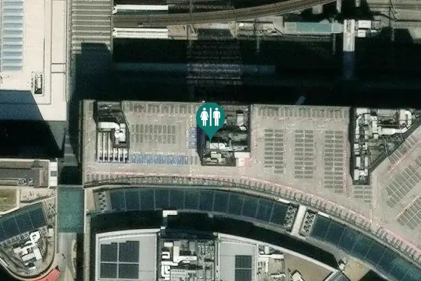 Satellite view of Montfichet Road Toilet