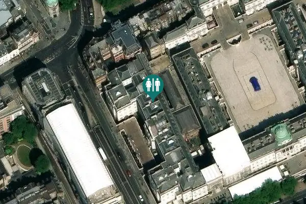 Satellite view of Strand Toilet
