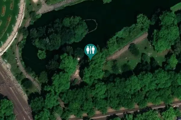 Satellite view of Birdcage Walk Toilet