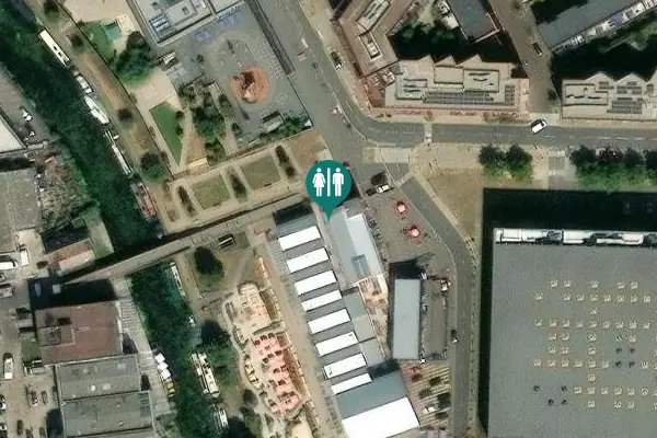 Satellite view of East Bay Lane Toilet