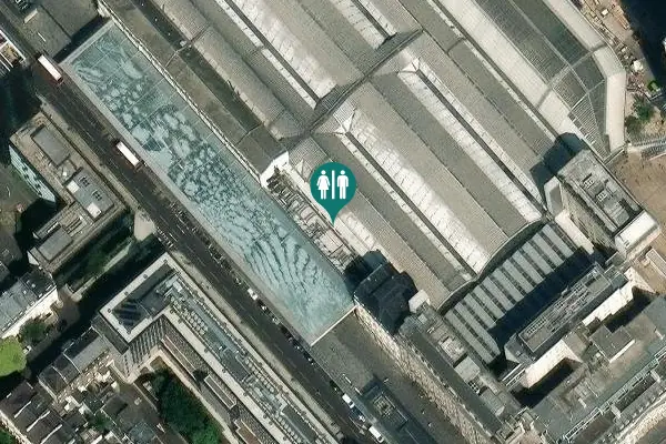 Satellite view of Eastbourne Terrace Toilet