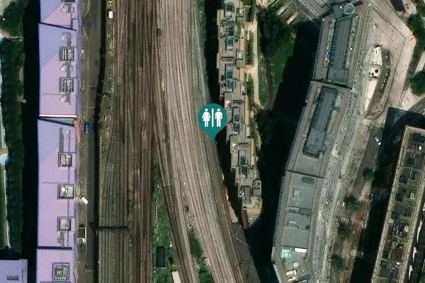 Satellite view of Arches Lane 22 Toilet