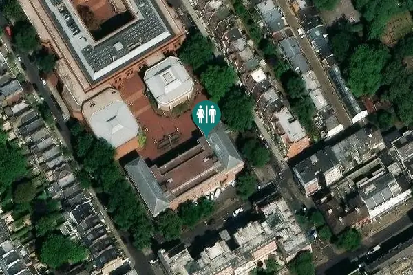 Satellite view of Phillimore Walk 12 Toilet