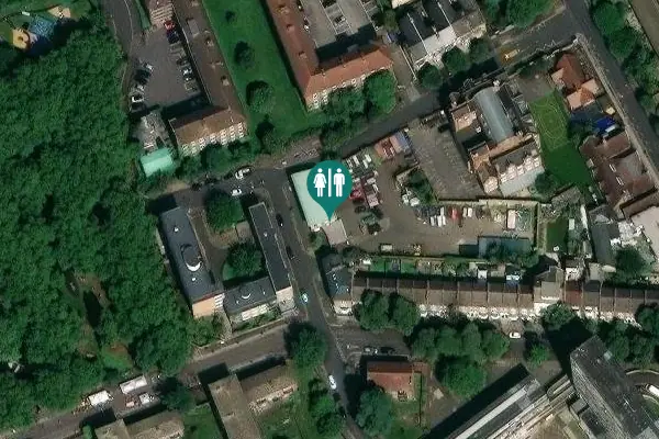Satellite view of Dawes Street