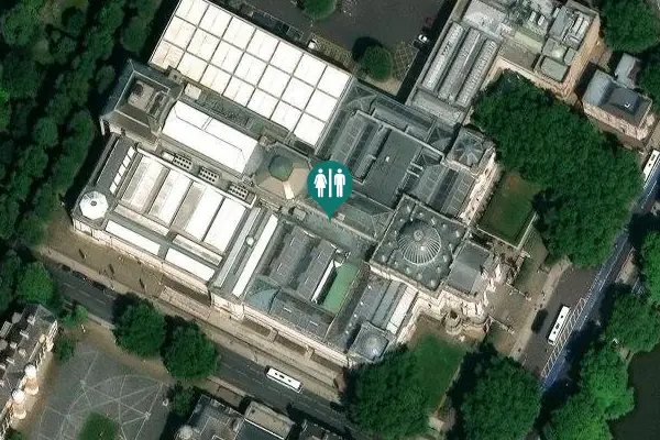 Satellite view of Atterbury Street Toilet