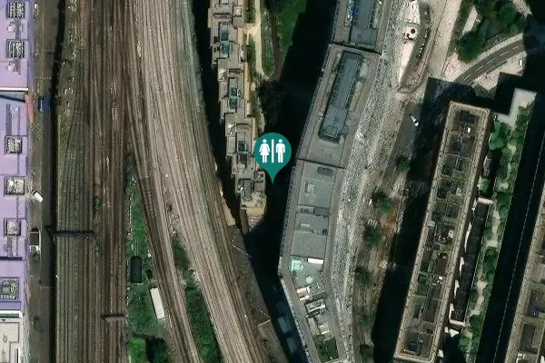 Satellite view of Arches Lane Toilet