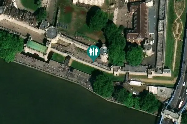 Satellite view of Greater London Toilet