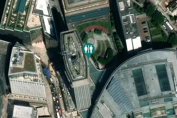 Satellite view of Cathedral Walk 6 Toilet