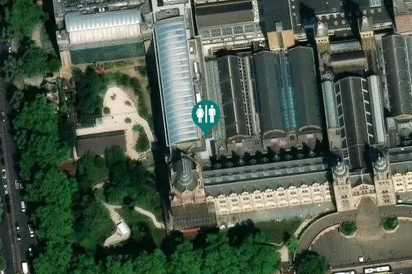 Satellite view of Exhibition Road Toilet