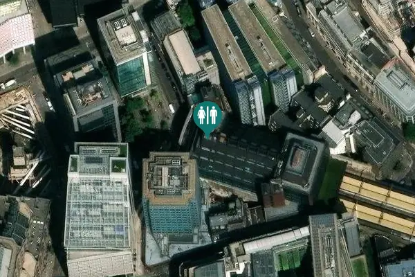 Satellite view of Fenchurch Street 65 Toilet