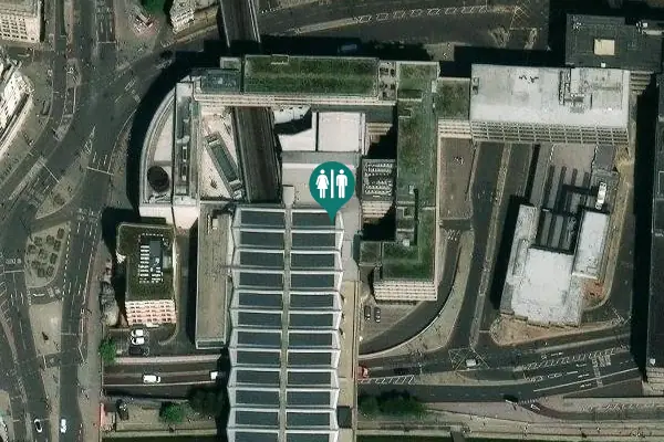 Satellite view of Queen Victoria Street Toilet