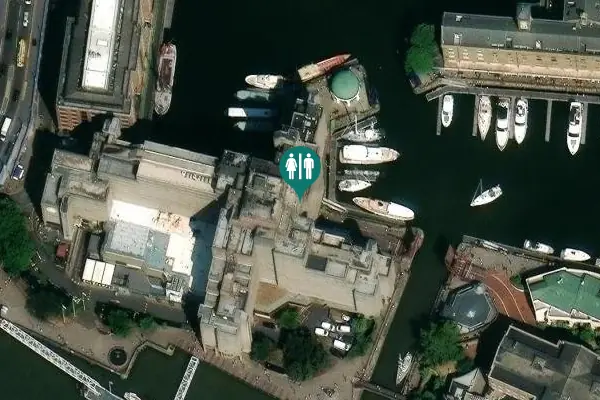 Satellite view of St. Katharine's Way Toilet