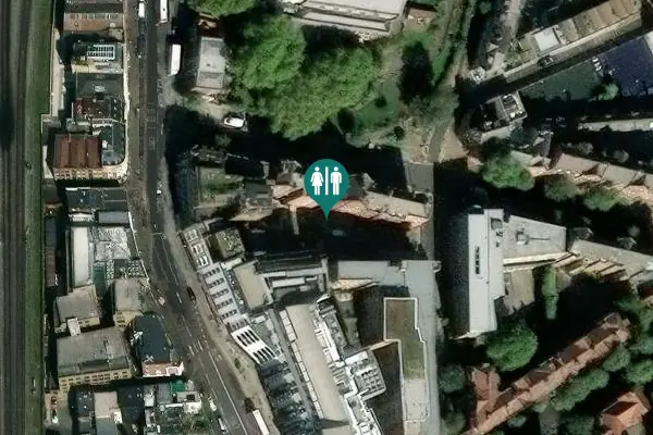 Satellite view of Cleeve Workshops Toilet