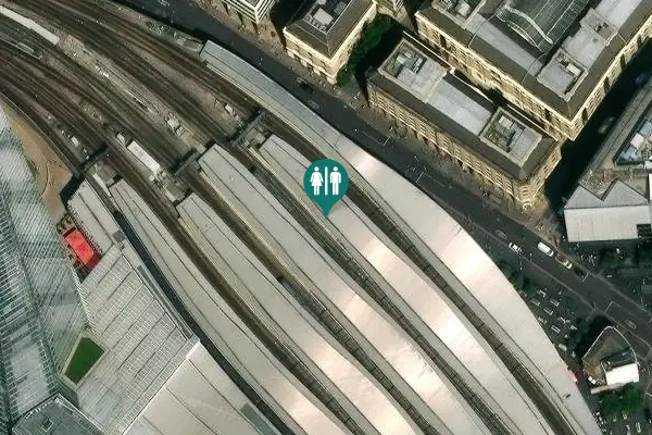 Satellite view of Stainer Street Toilet
