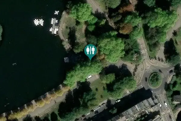 Satellite view of Lakeside Pavilion Toilets