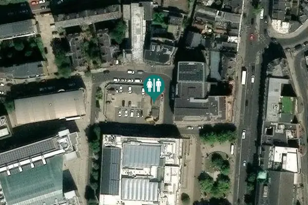 Satellite view of Wilton Way Toilet
