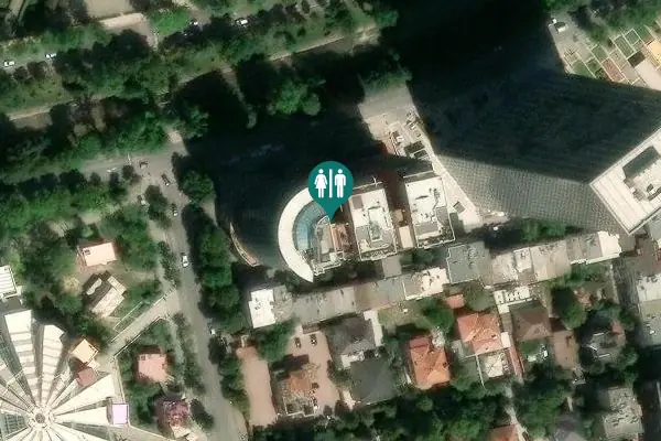 Satellite view of Bulevardi Bajram Curri 142 Toilet