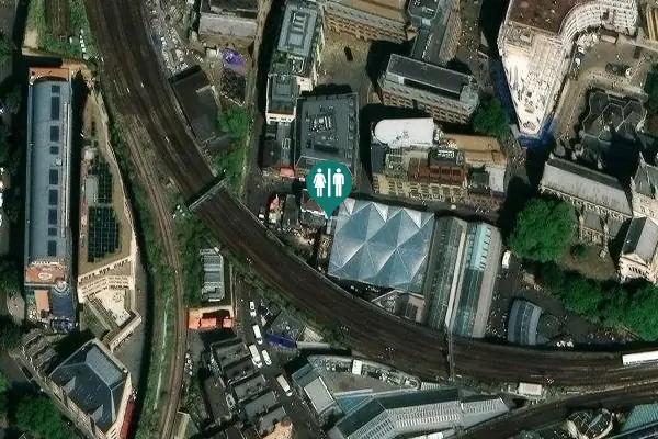 Satellite view of Jubilee Place Toilet