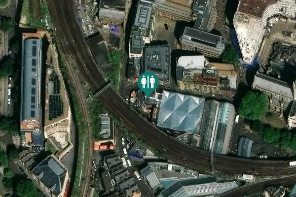 Satellite view of Winchester Walk 14a Toilet