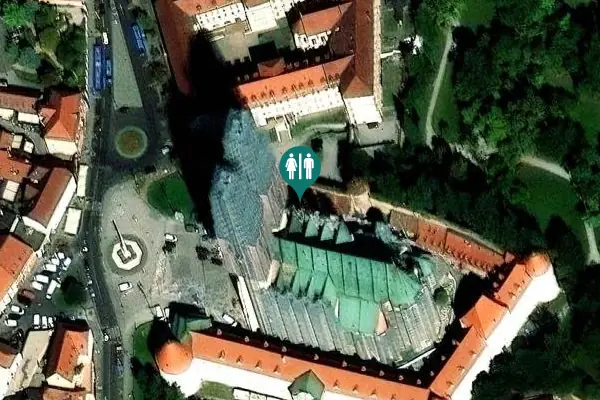 Satellite view of City of Zagreb Toilet