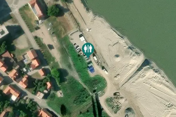Satellite view of Ulica Josipa Rukavine 2B Toilet