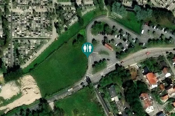 Satellite view of Bijenička cesta Toilet