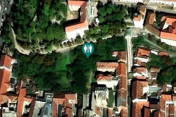 Satellite view of Strossmayerovo šetalište 16 Toilet