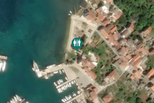 Satellite view of Ulica Dragana Spara 2 Toilet