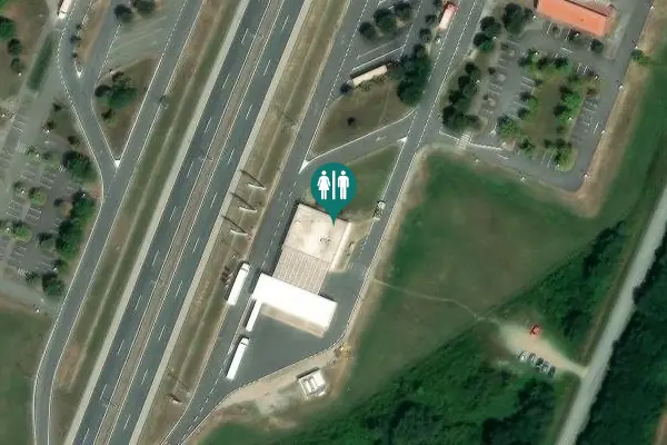 Satellite view of A5 111 Toilet