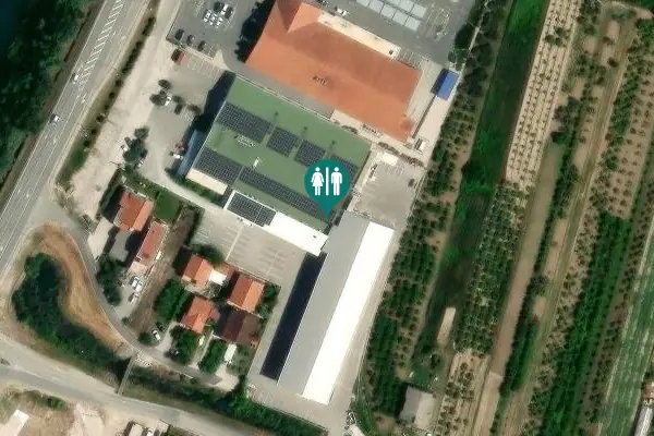 Satellite view of Grad Metković Toilet