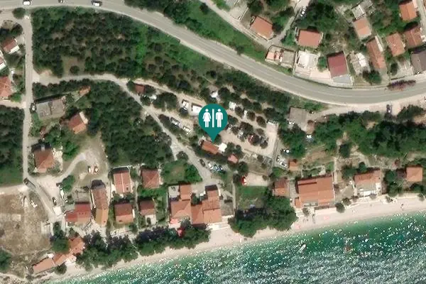 Satellite view of Ravanje 31a Toilet