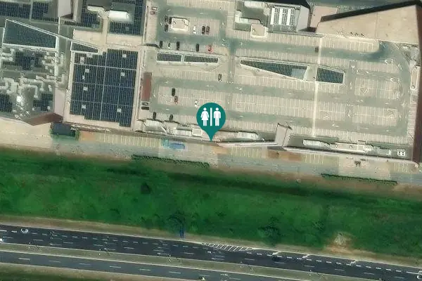 Satellite view of Svilajska ulica 31a Toilet
