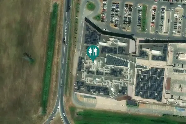 Satellite view of Svilajska ulica 31 Toilet