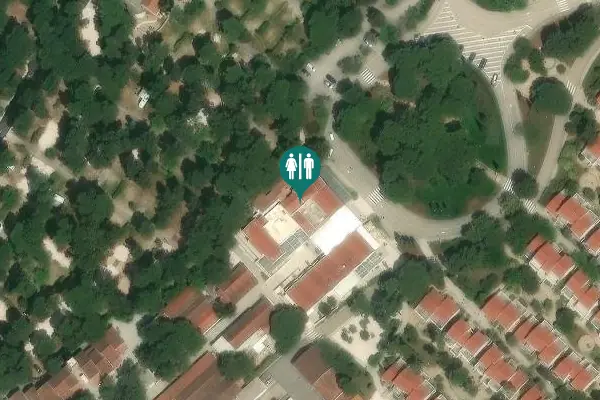 Satellite view of Zaton Toilet