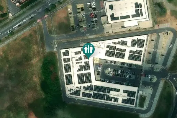 Satellite view of Ulica kneza Trpimira 20 Toilet