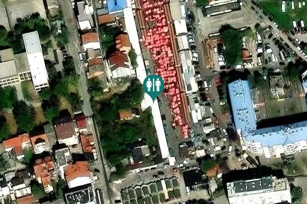Satellite view of Trešnjevački trg 2 Toilet