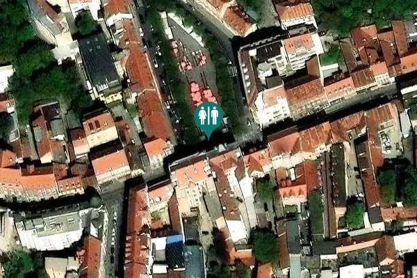 Satellite view of Arnoldova ulica 2 Toilet