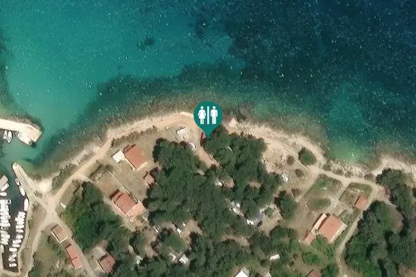 Satellite view of Ugljan Toilet