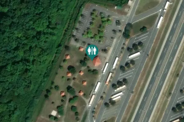 Satellite view of A5 Toilet