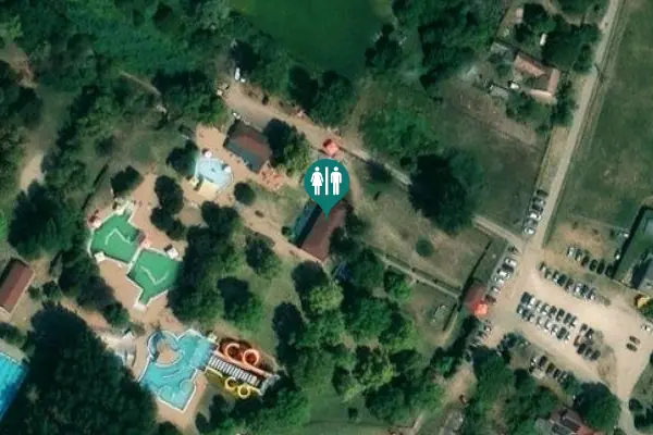 Satellite view of Béke tér 1 Toilet