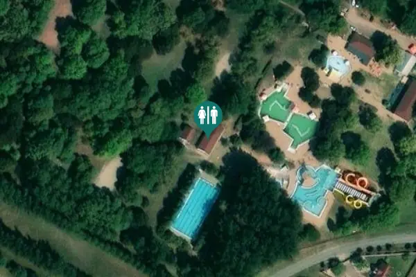 Satellite view of Béke tér 1 Toilet