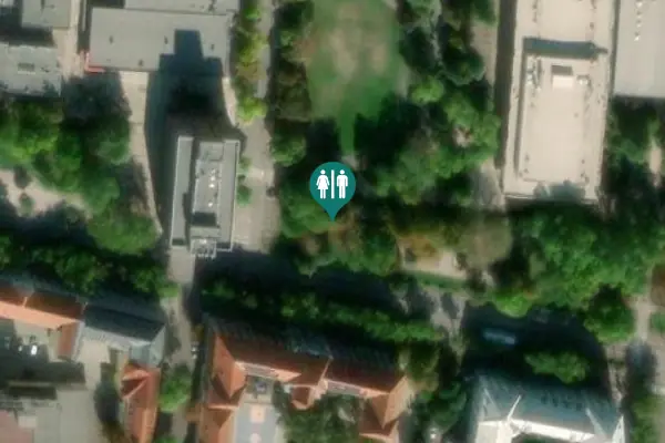 Satellite view of Szent István tér Toilet