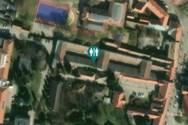 Satellite view of Belvárosi sétány Toilet