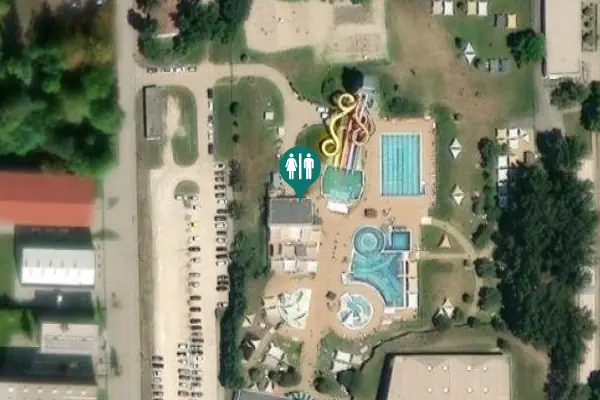 Satellite view of Sport utca 2 Toilet