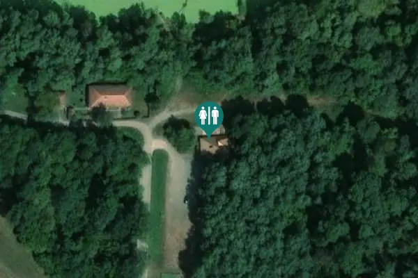 Satellite view of Fekete gólya tanösvény Toilet